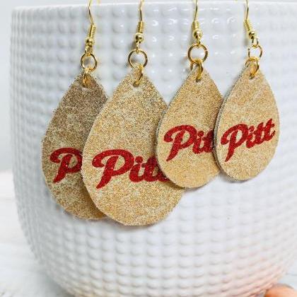 Pittsburg University Earrings | Pitt State..