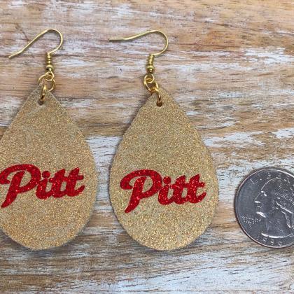 Pittsburg University Earrings | Pitt State..